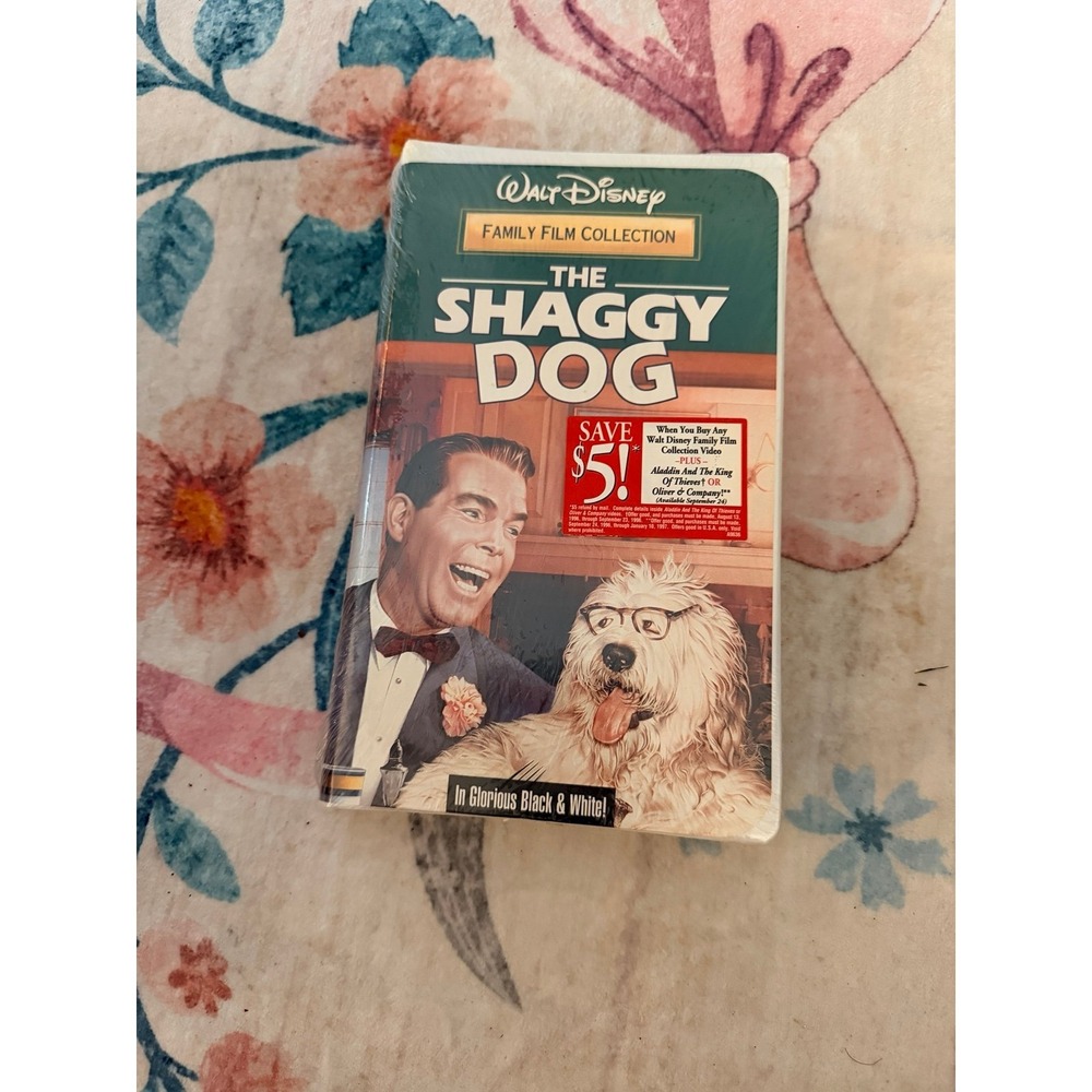 The Shaggy‎ Dog vhs Sealed